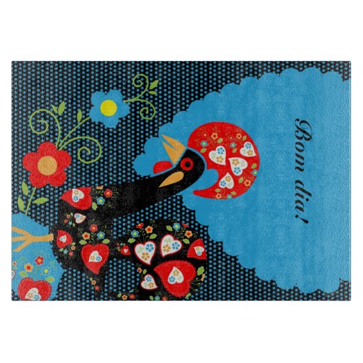 ポルトガルの雄鶏 カッティングボード (正面)