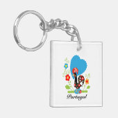 ポルトガルの雄鶏 キーホルダー (正面左)