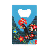 ポルトガルの雄鶏 クレジットカード栓抜き (正面)