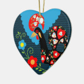 ポルトガルの雄鶏 セラミックオーナメント (左)