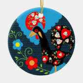 ポルトガルの雄鶏 セラミックオーナメント (正面)