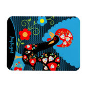 ポルトガルの雄鶏 マグネット (横)