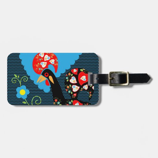 ポルトガルの雄鶏 ラゲッジタグ (正面横)