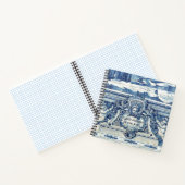 ポルトガルの青いタイルと2つの天使 ノートブック (内部)