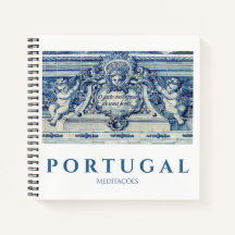 ポルトガルの青いタイルと2つの天使