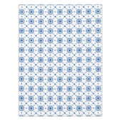 ポルトガルの青いタイルのテーブルクロス テーブルクロス (正面)