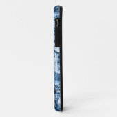 ポルトガルの青いタイルのロマンチックなシーンパターン Case-Mate iPhoneケース (裏面/左)