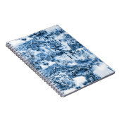 ポルトガルの青いタイルのロマンチックなシーン ノートブック (右側)