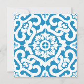 ポルトガルの青いタイル1 (正面)