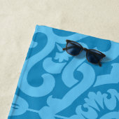 ポルトガルの青いタイル1 ビーチタオル (インサイチュ)