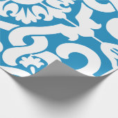 ポルトガルの青いタイル1 ラッピングペーパー (角)