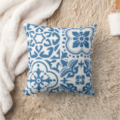 ポルトガルの青いタイル2 クッション (ブランケット)