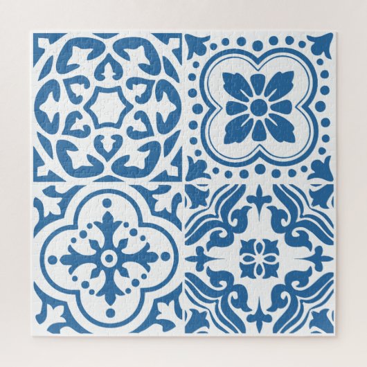 ポルトガルの青いタイル2 ジグソーパズル (縦)