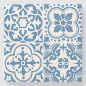 ポルトガルの青いタイル2 ストーンコースター (正面)