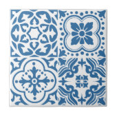 ポルトガルの青いタイル2 タイル (正面)