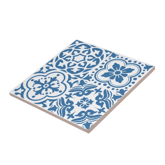 ポルトガルの青いタイル2 タイル (側面)