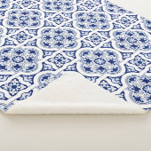 ポルトガルの青いタイル シェルパブランケット (3/4)