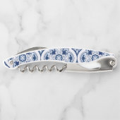 ポルトガルの青いタイル ソムリエナイフ (裏面)