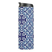 ポルトガルの青いタイル タンブラー (回転右)