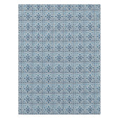 ポルトガルの青いタイル テーブルクロス (正面)