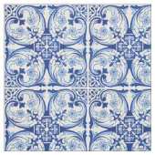 ポルトガルの青いタイル ファブリック (見本)