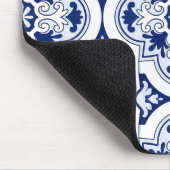 ポルトガルの青いタイル マウスパッド (コーナー)