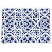 ポルトガルの青いタイル ラージペーパーバッグ (正面)