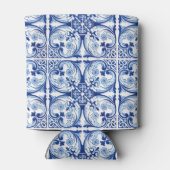 ポルトガルの青いタイル 缶クーラー (裏面)