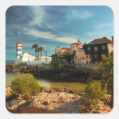 ポルトガルの風景画 スクエアシール (正面)