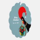 ポルトガルの鶏のクリスマスのオリーボーブル オーナメントカード (右)