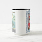 ポルトガルの鶏のクリスマスフェスティバル乗り マグカップ (中央)