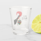 ポルトガルの鶏のホリークリスマスボーブル ショットグラス (裏面)