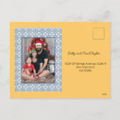 ポルトガルの鶏はキングケーキが大好きだ シーズンポストカード (裏面)