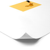 ポルトガルの鶏はキングケーキが大好きだ ポスター (角)