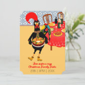 ポルトガルの鶏はキングケーキが大好き 招待状 (スタンド正面)