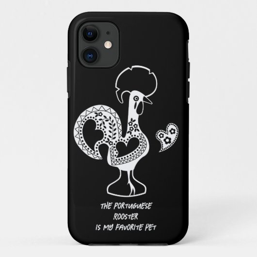ポルトガルの鶏は私のペットお気に入りのだ Case-Mate iPhoneケース (裏面)
