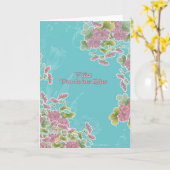 ポルトガルの"幸せな母の日" カード (黄色い花)