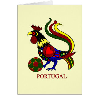 ポルトガルのbarcelos "galo" jogador de futebol