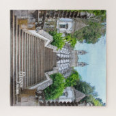 ポルトガルのBom Jesus de Braga Catholic Sanctuary ジグソーパズル (横)