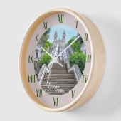 ポルトガルのBom Jesus de Braga Catholic Sanctuary 壁時計 (傾斜)