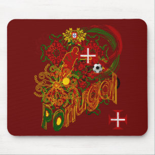 ポルトガルのfutebolのTugasのマウスパッド マウスパッド