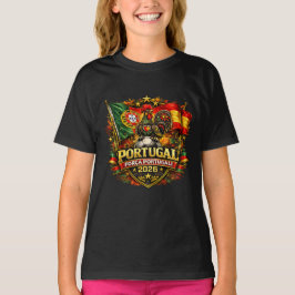 ポルトガルを応援しよう Tシャツ｜ポルトガルを誇りに思う人へ Tシャツ