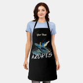 ポルトガルアゾレス諸島,ザトウクジラ エプロン (着用した状態)