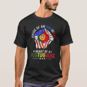 ポルトガルアメリカンアメリカプライドフォーリンポルトガル Tシャツ (正面)