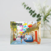 ポルトガルアンブレラフェスティバルはがき ポストカード (スタンド正面)