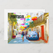 ポルトガルアンブレラフェスティバルはがき ポストカード (正面/裏面)