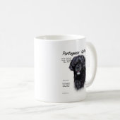ポルトガルウォータードッグの歴史デザイン コーヒーマグカップ (正面右)