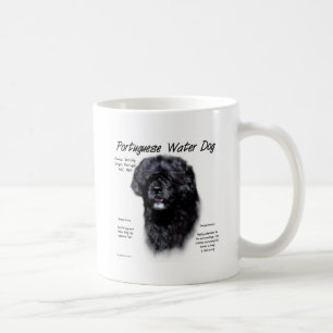 ポルトガルウォータードッグの歴史デザイン コーヒーマグカップ
