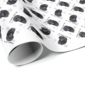 ポルトガルウォータードッグの歴史デザイン ラッピングペーパー (ロールコーナー)