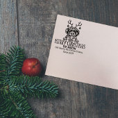 ポルトガルウォータードッグクリスマス差出人住所 ラバースタンプ